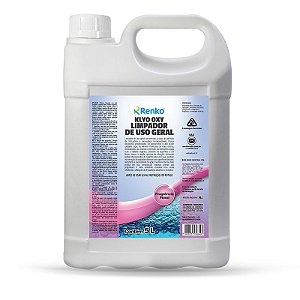 Klyo Oxy Limpador A Base De Peroxido De Hidrogenio Floral 5 Litros Renko