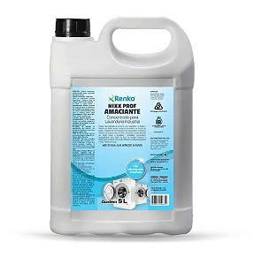 Nixx Prof Amaciante Para Lavanderia Industrial 5 Litros Renko