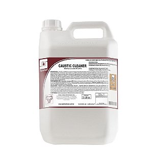 Kit Com 2 Caustic Cleaner 5 Litros Desincrustante Alcalino Spartan