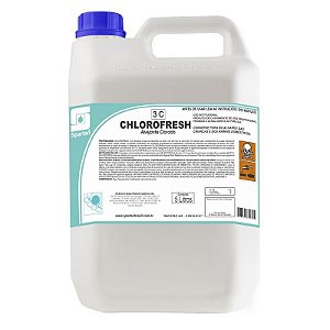 Kit Com 2 Chlorofresh 5 Litros Desinfetante Para Roupas Hospitalares Spartan