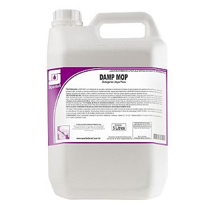 Kit Com 2 Damp Mop 5 Litros Detergente Limpa Pisos - Spartan