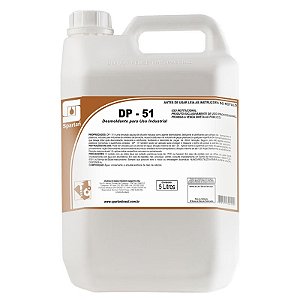 Kit Com 2 DP-51 5 Litros Branco Desmoldante Para Uso Industrial Spartan