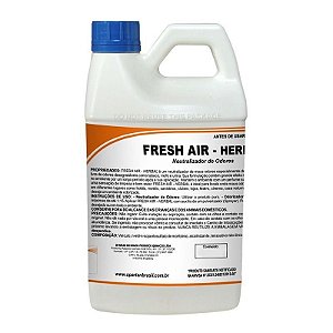 Kit Com 4 Fresh Air Herbal 2 Litros Neutralizador De Odores Spartan