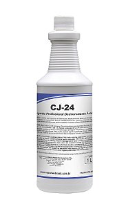 Kit Com 6 CJ 24 1 Litro Limpador Desincrustante Ácido Para Piso - Spartan