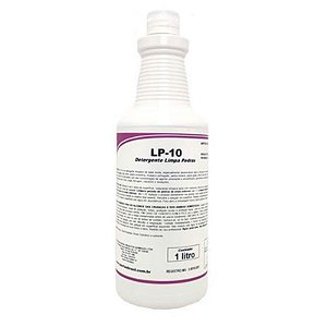 Kit Com 6 LP-10 Detergente Limpa Pedras 1 Litro Spartan