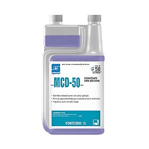 Kit Com 6 MCD-50 1 Litro Limpador Com Ação Bactericida - Spartan