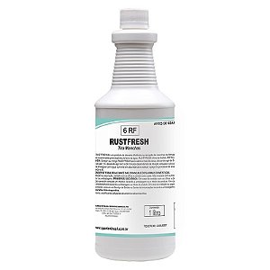 Kit Com 6 Rustfresh 1 Litro Removedor de Ferrugem Spartan