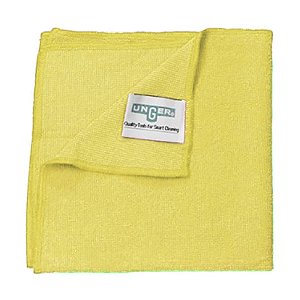 Pano De Microfibra Amarelo 1700 Lavações Pesadas 40 X 40 Cm Unger