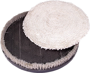 Escova de Nylon + Disco Bonnet com Base Plástica Certec