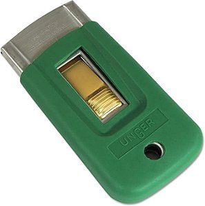 Raspador de Segurança Ergotec 4 cm para Limpeza de Vidros - Unger
