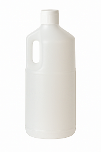 FRASCO 1000ML TRANSPARENTE COM ALÇA E TAMPA FLIP-TOP ROSCA