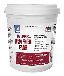 Wipes Peroxy Protein Remover Desinfetante 150 Panos - Spartan Oferta