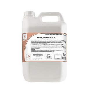 Lite'n Foamy Vanilla 5 Litros Sabonete Espuma Com Aloe Vera E Vitamina E - Spartan Oferta