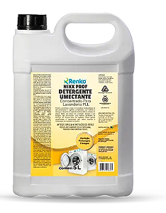 Nixx Prof Detergente Concentrado Para Lavanderia Pll 5 Litros Renko Oferta