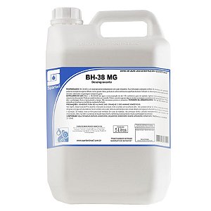 BH-38 MG 5 Litros Limpador Desengraxante Biodegradável Substitui Solupan Spartan Oferta
