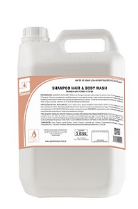 Shampoo Hair & Body Wash 5 Litros Shampoo Para Cabelo E Corpo