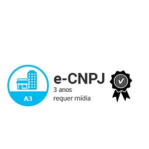 E-CNPJ A3 DE 3 ANOS