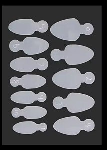Molde de silicone pra francesa reversa no molde f1