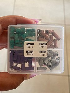 kit mini mandril com refil e broca