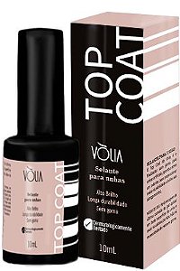 top coat Vólia cosmeticos finalizador com brilho
