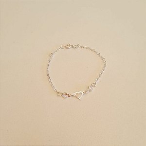Pulseira coração