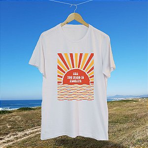 Camiseta FLN All you need is Floripa Branca
