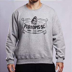 BLUSÃO DE MOLETOM FLN FLONÓPIS