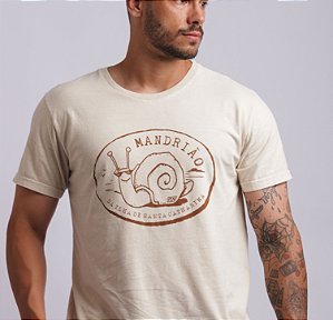 Camiseta Mandrião Areia