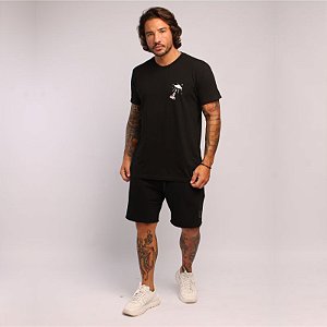 Camiseta me leva pra Floripa Preta