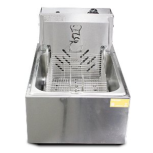 Fritadeira Elétrica A Óleo 1 Cuba - 5 Litros Ribeiros Inox