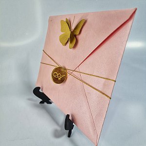 Convite em Acrílico e Corte a Laser