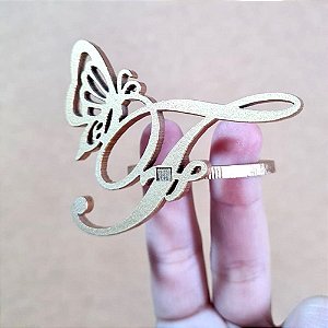 Porta Guardanapo Casamento 15 anos - Jardim Encantado Borboleta