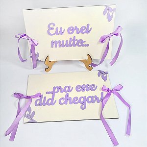 Placa Casamento da Cadeira dos Noivos - O Par - MOD 003