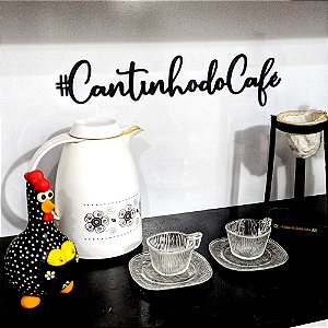 Cantinho do Café em MDF -  #cantinhodocafé