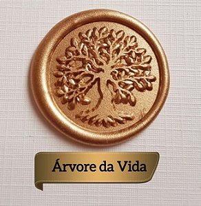 Lacre de Cera - Selo Arvore da Vida