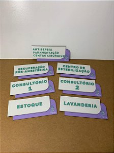 Placa de Identificação Empresa