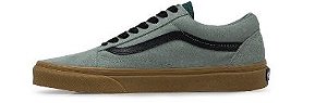 vans old skool verde e cinza
