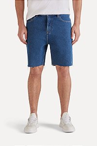 BERMUDA JEANS PARATY BLUE INDIGO