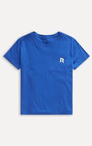 CAMISETA MINI ESTAMPADA RSV AZUL