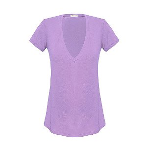 T-shirt Vic - Lilas Tulipa