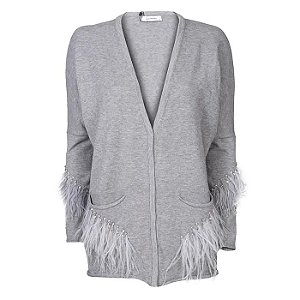 CARDIGAN JUSTINE MESCLA