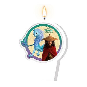 Vela Plana Adesiva Festa Raya e o Último Dragão - 01 unidade - Regina -