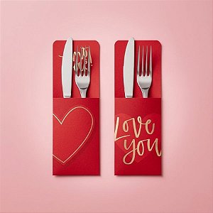 Porta Talheres Romântica 8un - Cromus - Rizzo