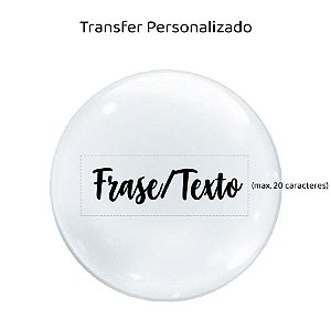 Transfer Personalizado Para Balão - 1 Linha -  01 Unidade - Rizzo Balões