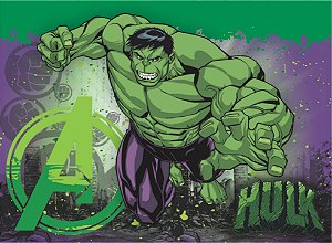 Painel Grande TNT Vingadores - Hulk -1,40x1,03cm - Piffer - Rizzo