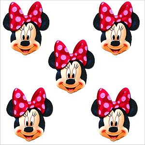 Mini Carinha Impresso em EVA - Minnie - 01 unidade - Piffer - Rizzo