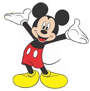 Mini Personagem em EVA - Mickey - 01 unidade - Piffer - Rizzo