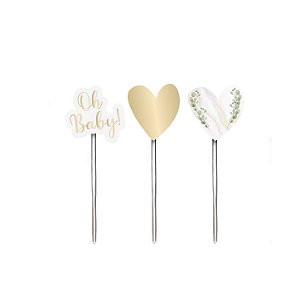 Pick Sortido para Docinhos - Festa OH Baby Boy - 12 unidades - Cromus - Rizzo