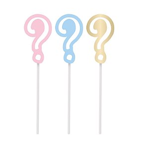 Pick Longo Sortido - Festa Boy or Girl 2 - 08 unidades - Cromus - Rizzo