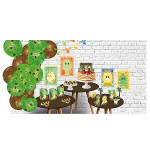 Kit Só Um Bolinho Dino Baby - 1 unidade - Festcolor - Rizzo